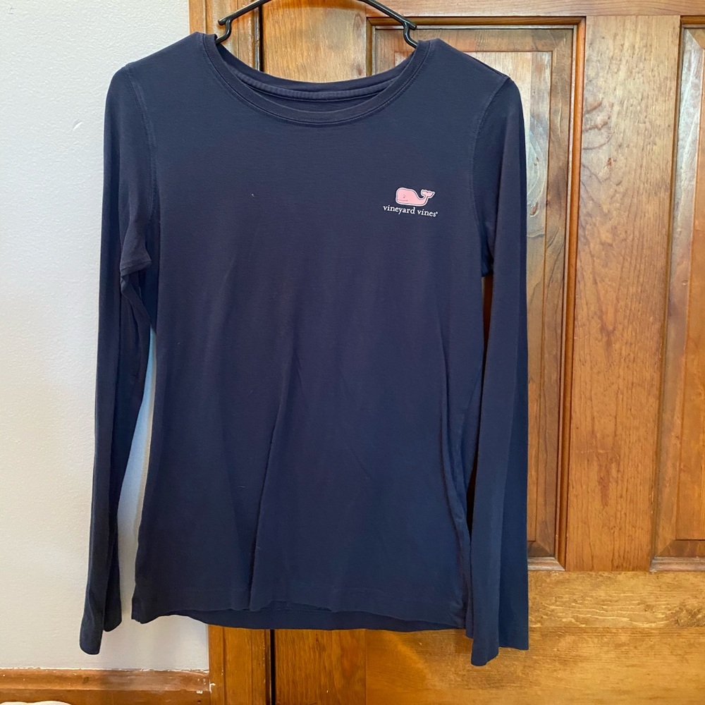 Vineyard Vines Long Sleeve Navy Blue
